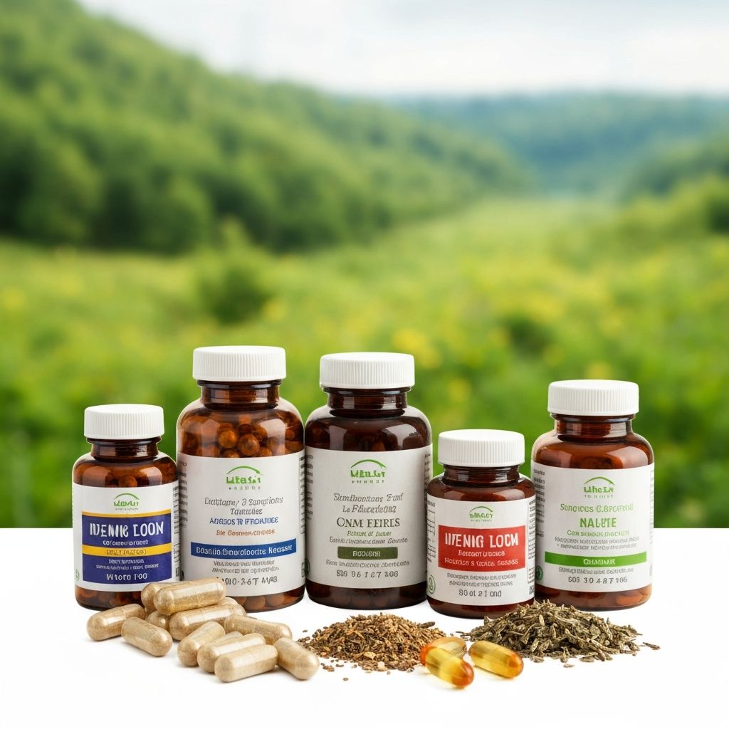 Natural supplements and wellness lifestyle